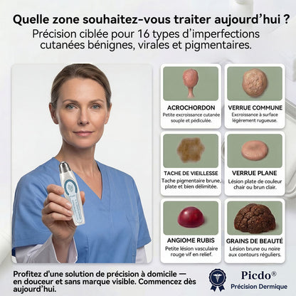 Boutique officielle de la marque 𝐏i𝐜𝐝o® 💐💖7 Jours Effaceur de taches et d’excroissances cutanées(Zéro douleur, zéro cicatrice – Roller)