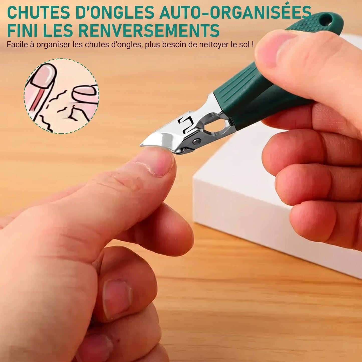 SVOZK® 🍁💖Coupe-Ongles Biseauté À Bec D'aigle | Soulagement pour les ongles épais et adapté aux personnes atteintes d'arthrite