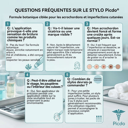 Boutique officielle de la marque 𝐏i𝐜𝐝o® 💐💖7 Jours Effaceur de taches et d’excroissances cutanées(Zéro douleur, zéro cicatrice – Roller)