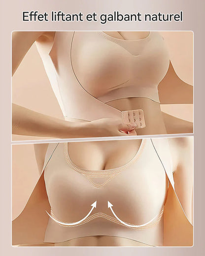 Vnproo®Soutien-Gorge De Posture Sans Armatures À Fermeture Avant Et Dos Croisé
