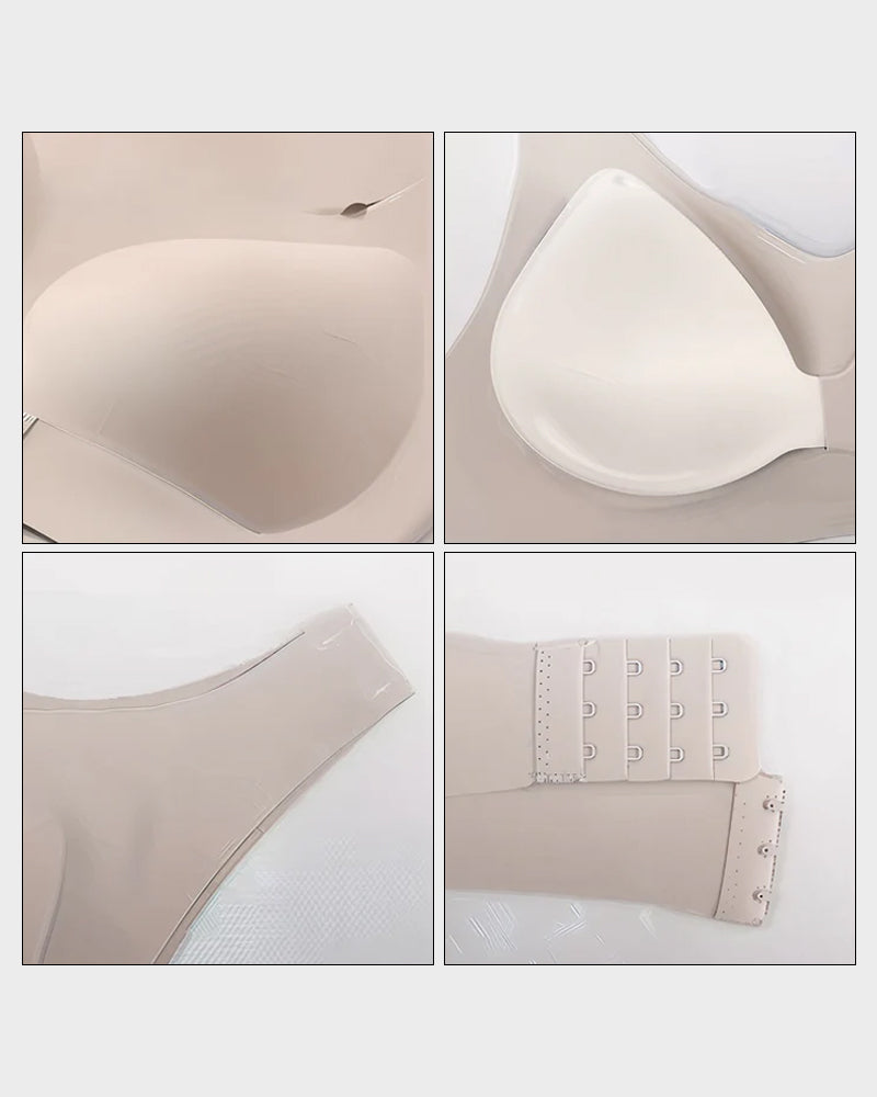 Vnproo®Soutien-Gorge De Posture Sans Armatures À Fermeture Avant Et Dos Croisé