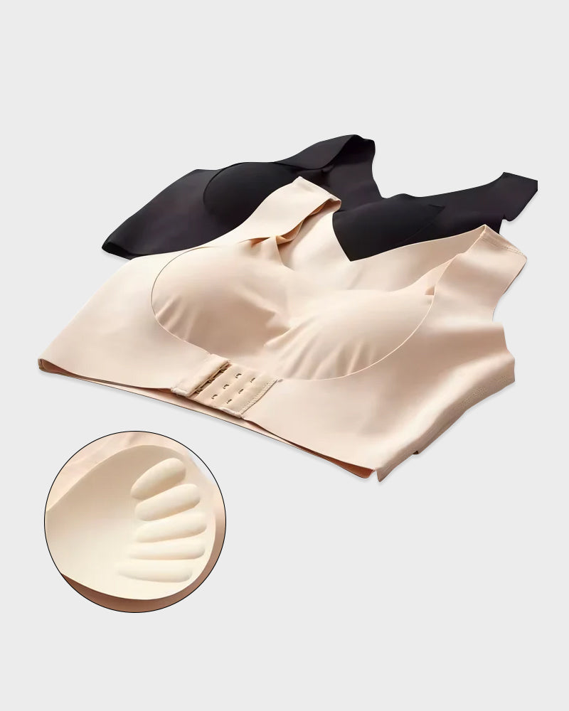 Vnproo®Soutien-Gorge De Posture Sans Armatures À Fermeture Avant Et Dos Croisé