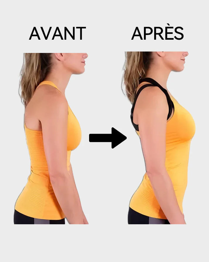 Vnproo®Soutien-Gorge De Posture Sans Armatures À Fermeture Avant Et Dos Croisé