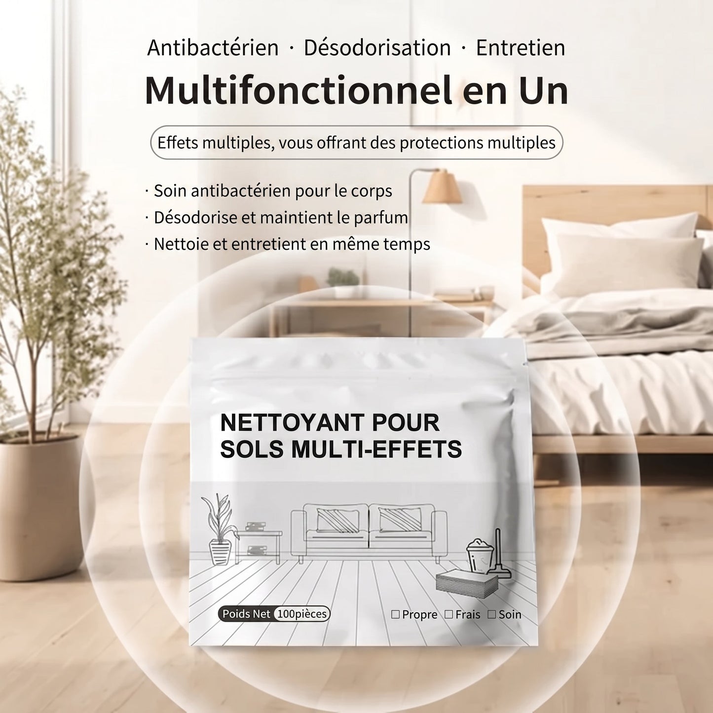 Dernier jour : 80 % de réduction🍁💖SVOZK® Nettoyant antibactérien multi-surfaces pour parquet, carrelage et stratifié